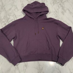 Women’s Teddy fresh CLASSIC BEAR EAR Purple HOODIE Sweatshirt